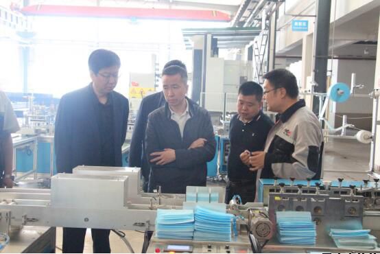 省工信厅督导调研甘肃泓盛达科技有限责任公司生产经营及项目建设情况(图2) 省工信厅督导调研甘肃泓盛达科技有限责任公司生产经营及项目建设情况(图2)