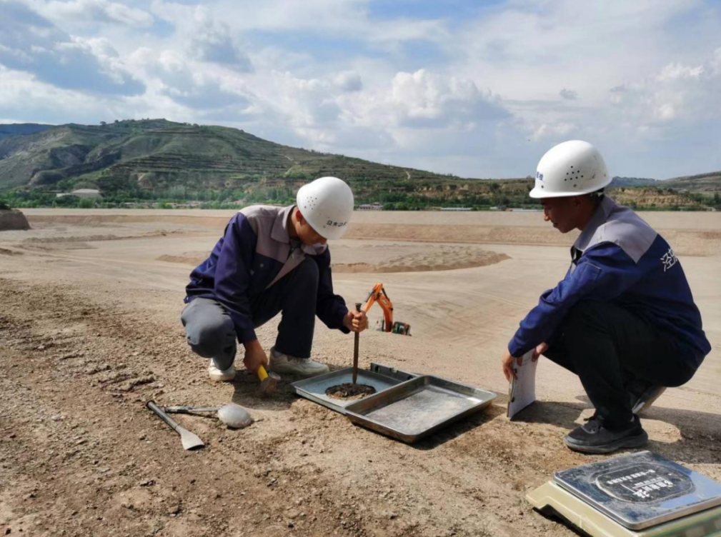 爱体育泾东设计公司参与2022年全市水利工程质量抽检(图2)