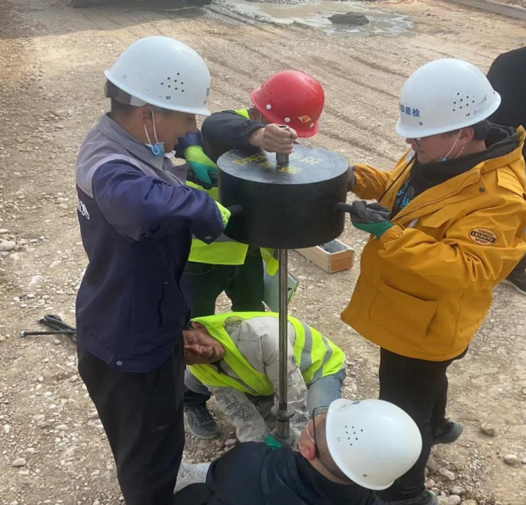 爱体育泾东设计公司参与2022年全市水利工程质量抽检(图5)