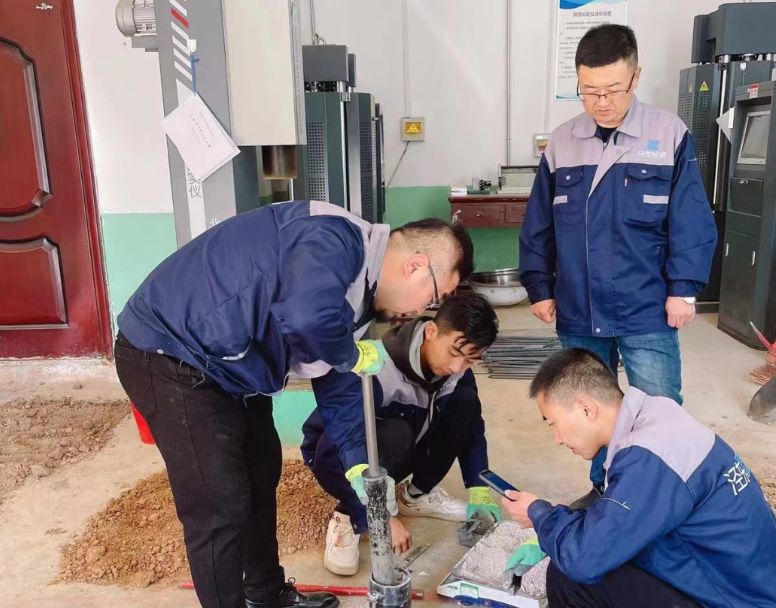 爱体育泾东设计公司参与2022年全市水利工程质量抽检(图6)