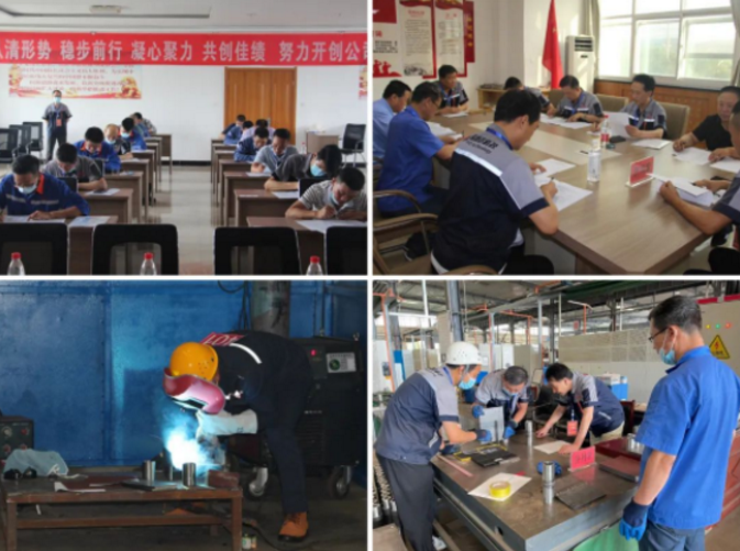 平凉市“焊工”技能大赛在泓盛达公司成功举办(图4) 平凉市“焊工”技能大赛在泓盛达公司成功举办(图4)